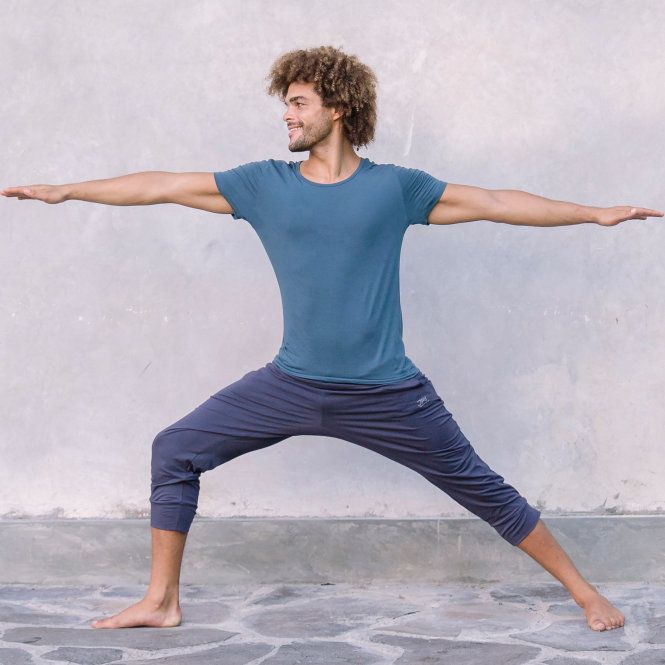Lotuscrafts T-Shirt de Yoga pour Homme en Coton Biologique