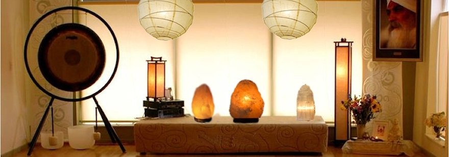 Rice paper lamps