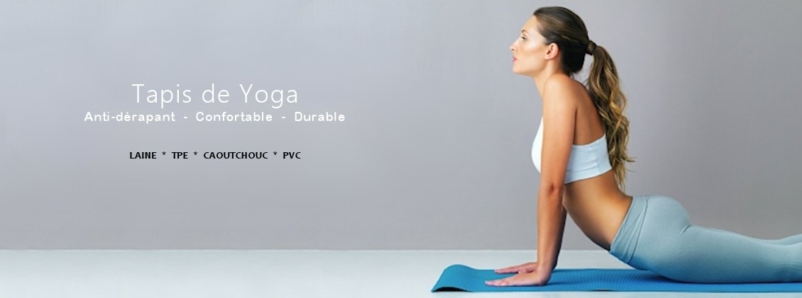 Tapis de yoga anti-dérapant