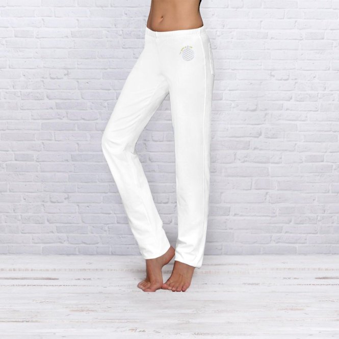 Yoga Pants Wellness white