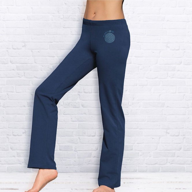Yoga Pants Wellness blue
