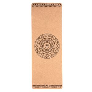 Tapis de yoga Bodhi en liège Ethno Mandala