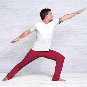 Yoga Broek Wellness rozenrood