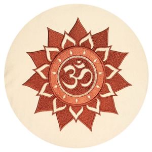 Coussin de Méditation ECO Raja Yogini perle blanche