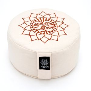 Meditation Cushion ECO Raja Yogitri pearl white