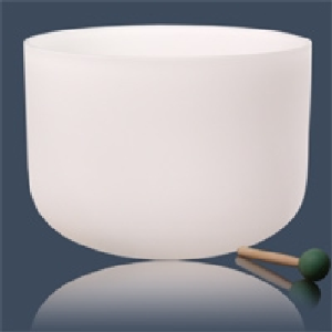 Kristall-Klangschale A-Ton 35 cm