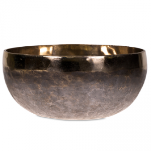 Singing bowl Ishana black/golden 525 - 625 g