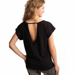 shirt jangama zwart 