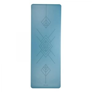 Yoga mat Phoenix Tribalign blauw