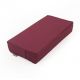 Mandir Meditation Pillow rectangular burgundy