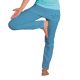 Yoga Pants with skirt aloha blue