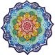 Yoga Roundie Zeven Chakra's Mandala