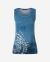 yoga top gesloten blauw