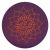 Coussin de Méditation ECO Raja Yogitri violet mauve