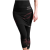 Yoga Pants Lotus Capri Skirt black