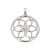 Pendant Flower of Life silver