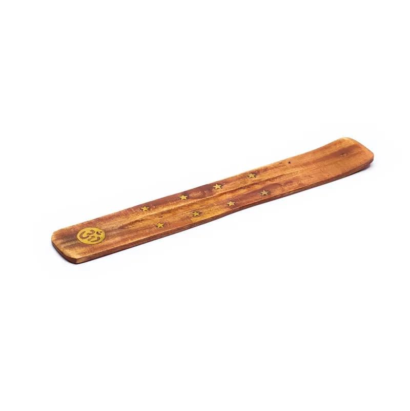 MengH-SHOP Wierook Houder Sticks Metalen Blad Ash Catcher 10.2 Inches Lange Wierookbrander voor Home Decoratie Handwerk Gift Rood Koper