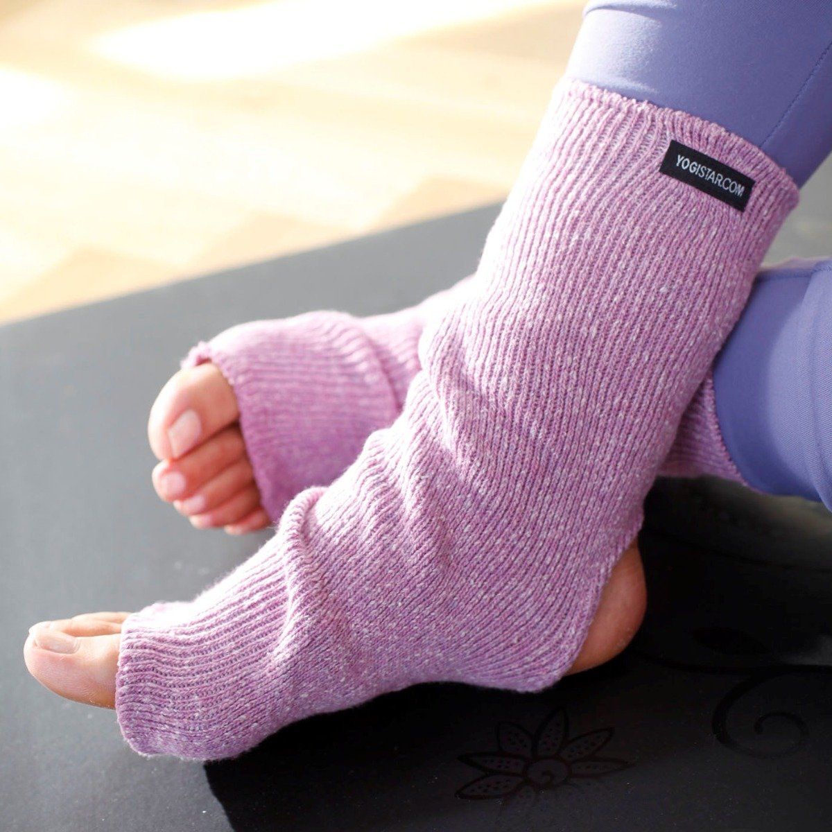 Chaussettes De Yoga Gaiam – Antidérapantes – Confort Et Adhérence – Taille Unique