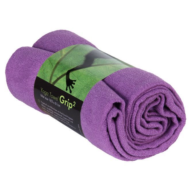 Cush Yoga Towel - 100% Microfiber Yoga Mat Towels - Without
