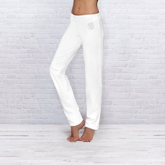 Pantalon de Yoga Wellness blanc