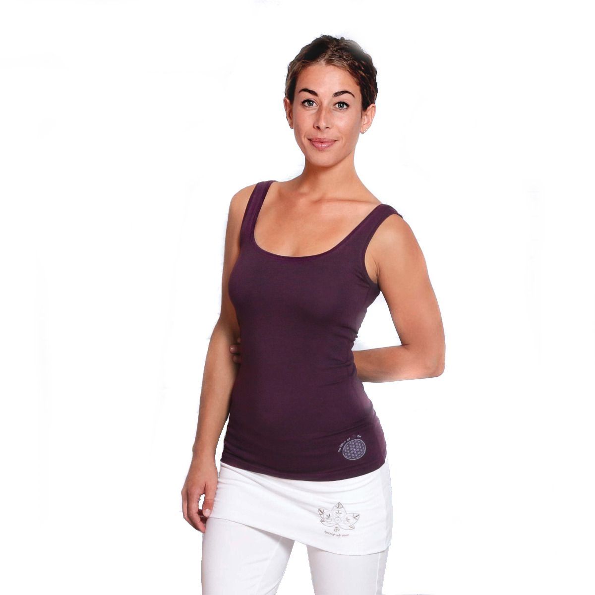 Legging aubergine von The Spirit of OM