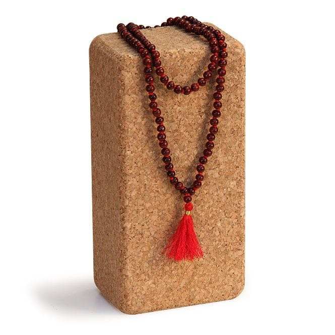 Mala Ketting 108 Kralen Ohm Agaat