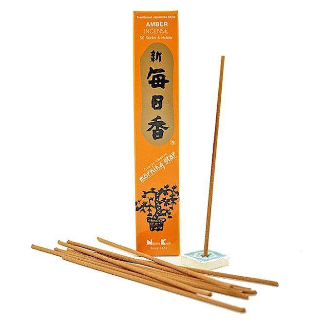 Incense Morning Star Amber | Yogitri.com