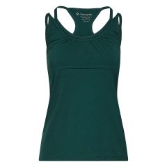 Yogatop Racerback donker groen
