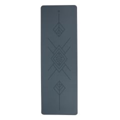 Yogamat Phoenix Tribalign blauw -XL