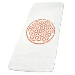 Yogamat Feng Shui Bloem des Levens - Merino wol