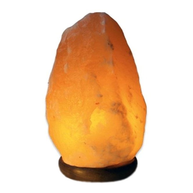 Lampe de sel naturel de l'Himalaya – 1,5/2 kg + Bougeoir en cadeau –  Recommandée pour Feng Shui : : Luminaires et Éclairage