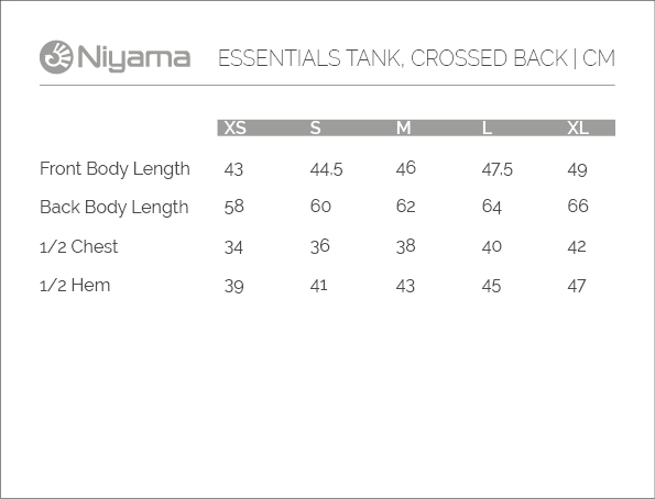 maattabel niyama top tank crossed